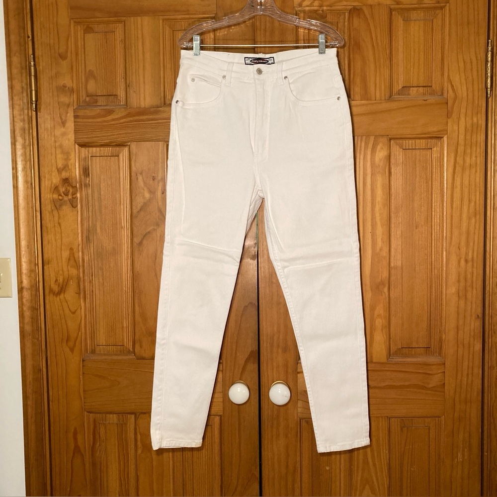NWOT Daily Jeans Vintage 90s Jeans Stretch High Rise White Size 17/18